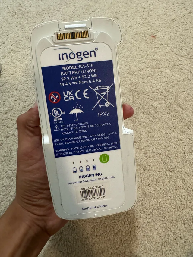 INOGEN ONE G5 OXYGEN CONCENTRATOR image indicator(2)