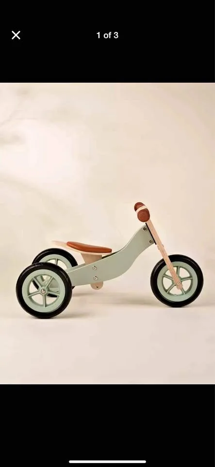 Balance bike wooden coco village thumbnail