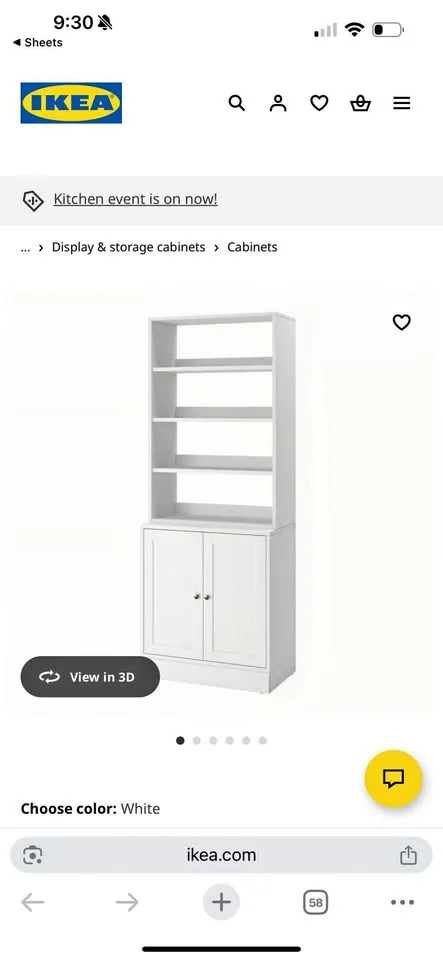Ikea bookshelf thumbnail