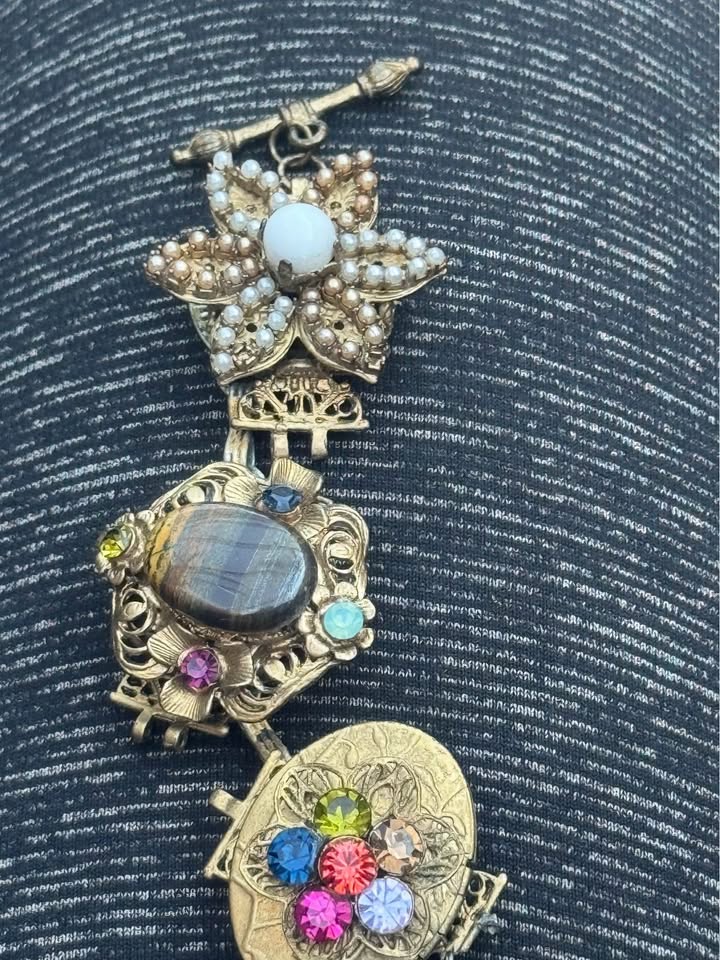 Stunning OOAK Vintage Handcrafted Bracelet - photo 2