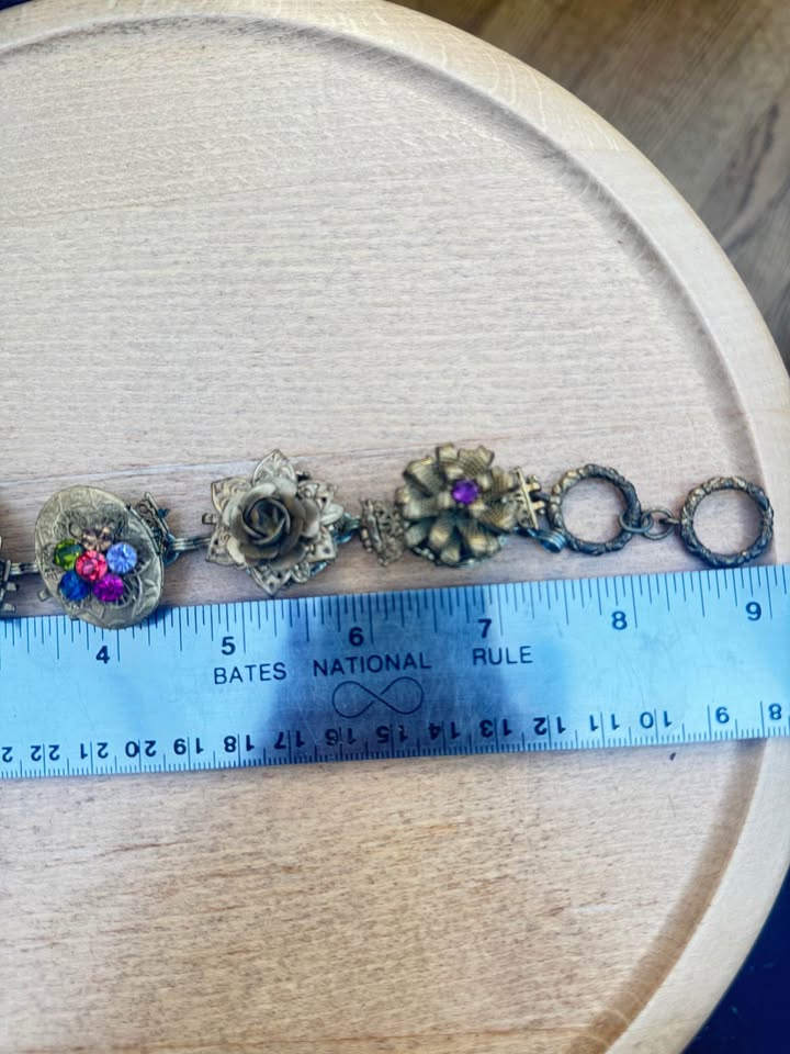 Stunning OOAK Vintage Handcrafted Bracelet - photo 3