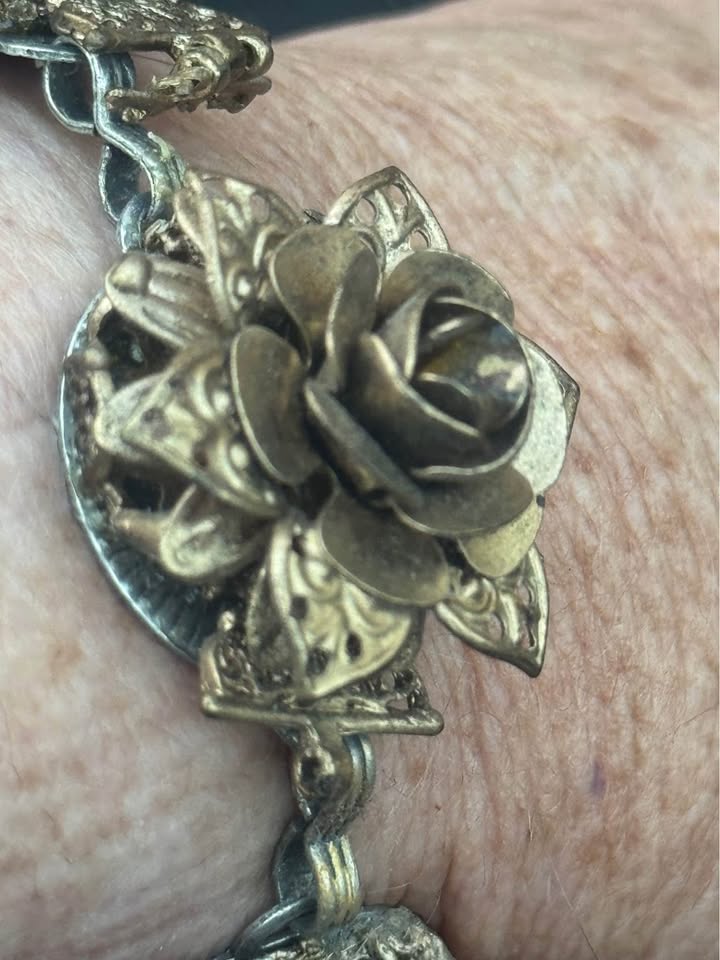 Stunning OOAK Vintage Handcrafted Bracelet - photo 4