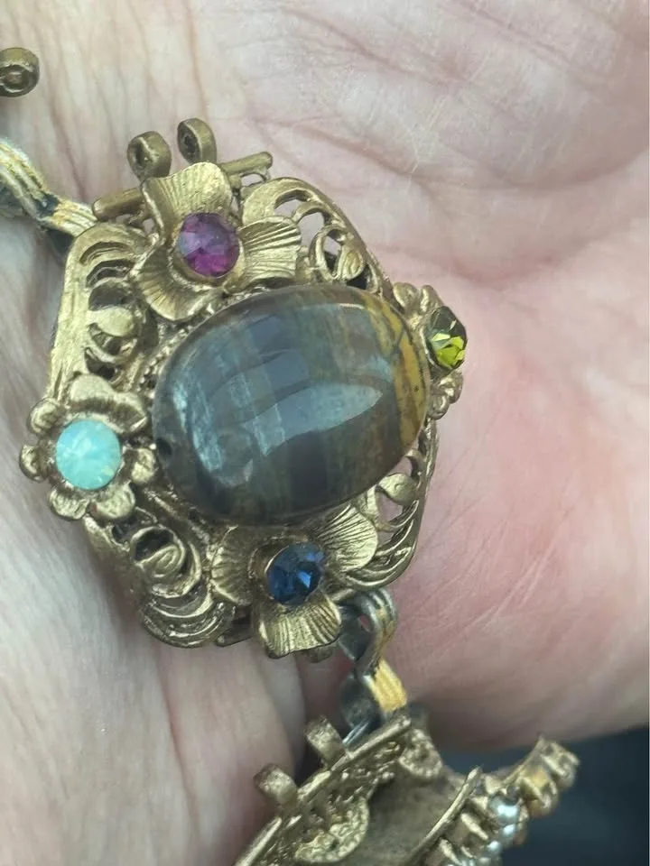 Stunning OOAK Vintage Handcrafted Bracelet image indicator(8)