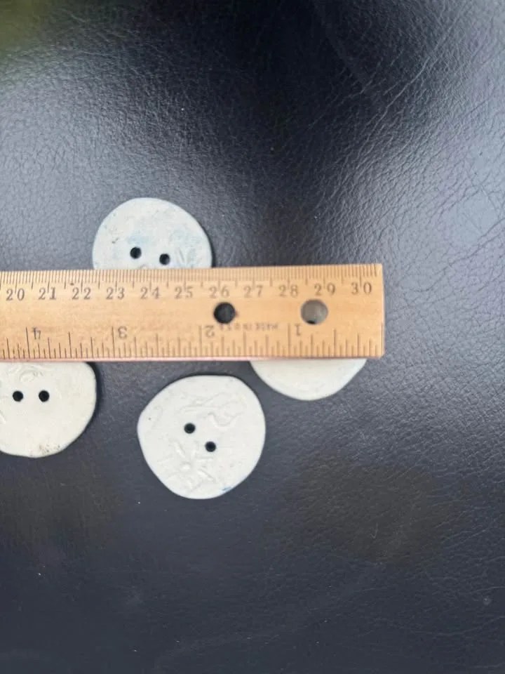 Handcrafted Pottery Buttons image indicator(3)