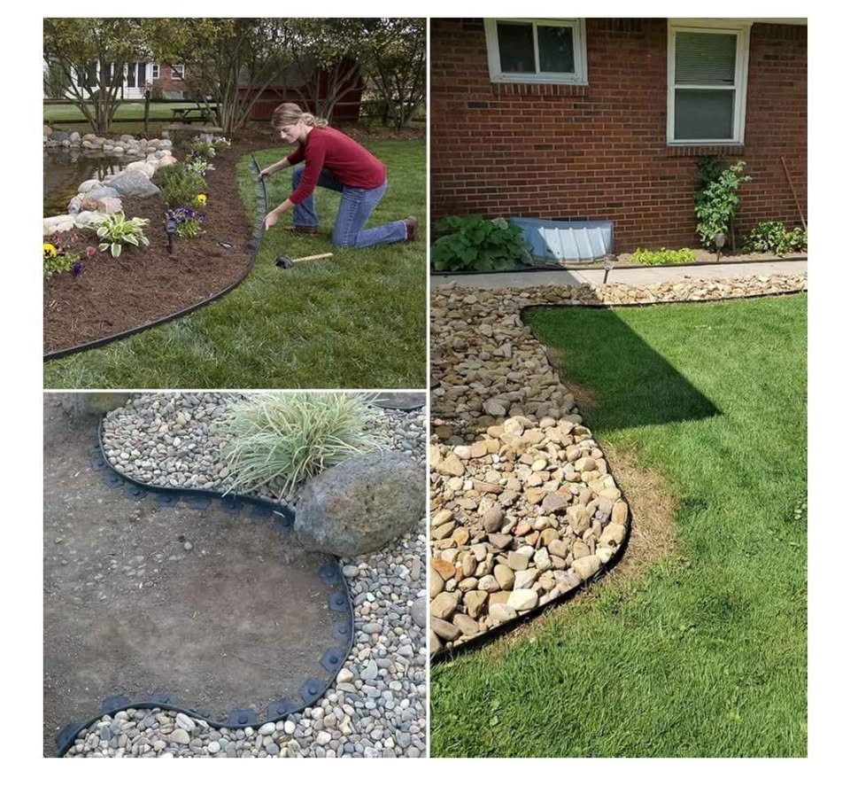 🧡66 FT Landscape Edging Black, Extra Tall 4" High 🧡 - photo 5
