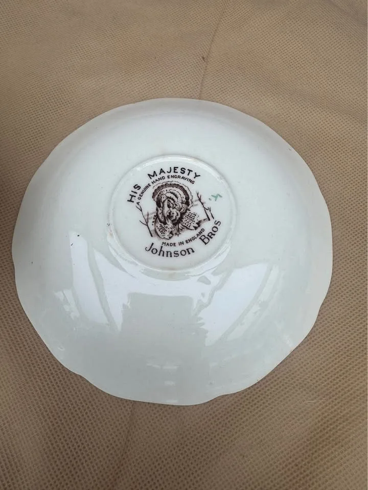 Vintage Johnsons Bros Tea Cup - "His Majesty" image indicator(5)