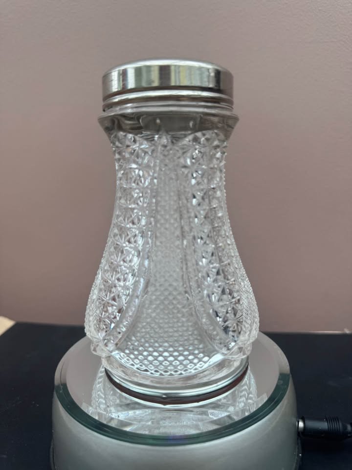 Beautiful Vintage Molded Glass Sugar Shaker - photo 2
