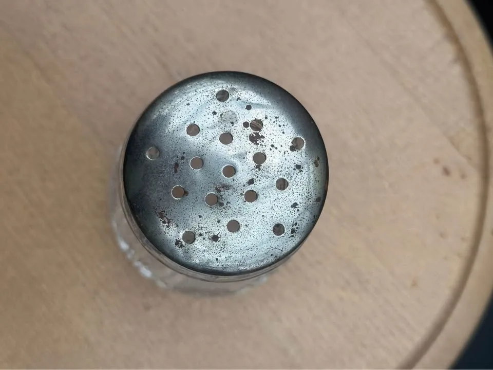 Beautiful Vintage Molded Glass Sugar Shaker image indicator(5)