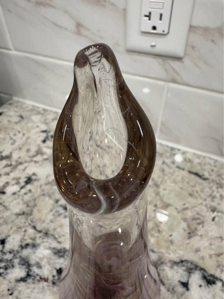 Stunning Art Glass Bud Vase - photo 5