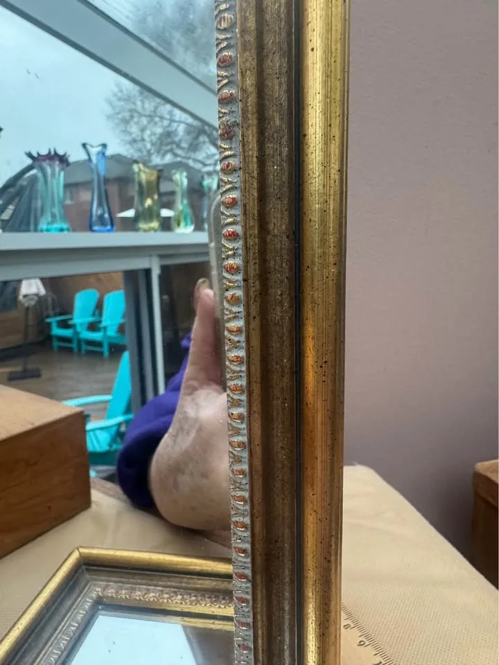 Stunning Framed Hall Mirror with Shelf image indicator(7)