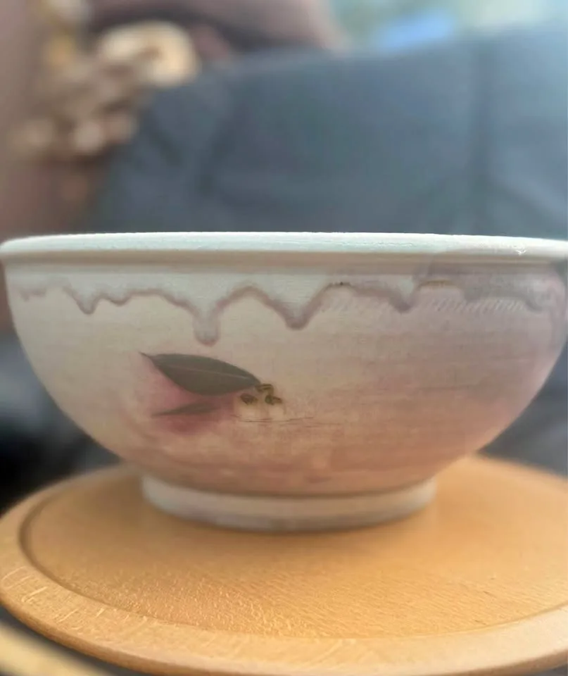 Large Hand Crafted Pottery Bowl thumbnail