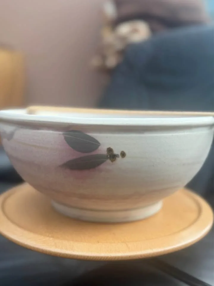 Large Hand Crafted Pottery Bowl image indicator(2)