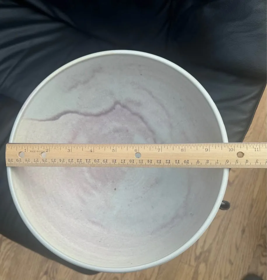 Large Hand Crafted Pottery Bowl image indicator(3)