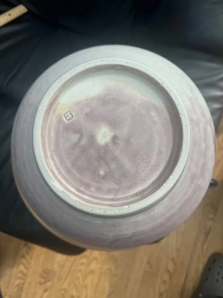 Large Hand Crafted Pottery Bowl image indicator(4)