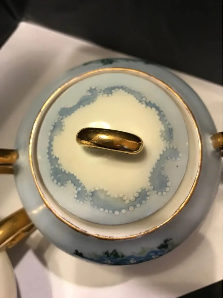 Sweet Hand Painted Cream & Sugar image indicator(2)