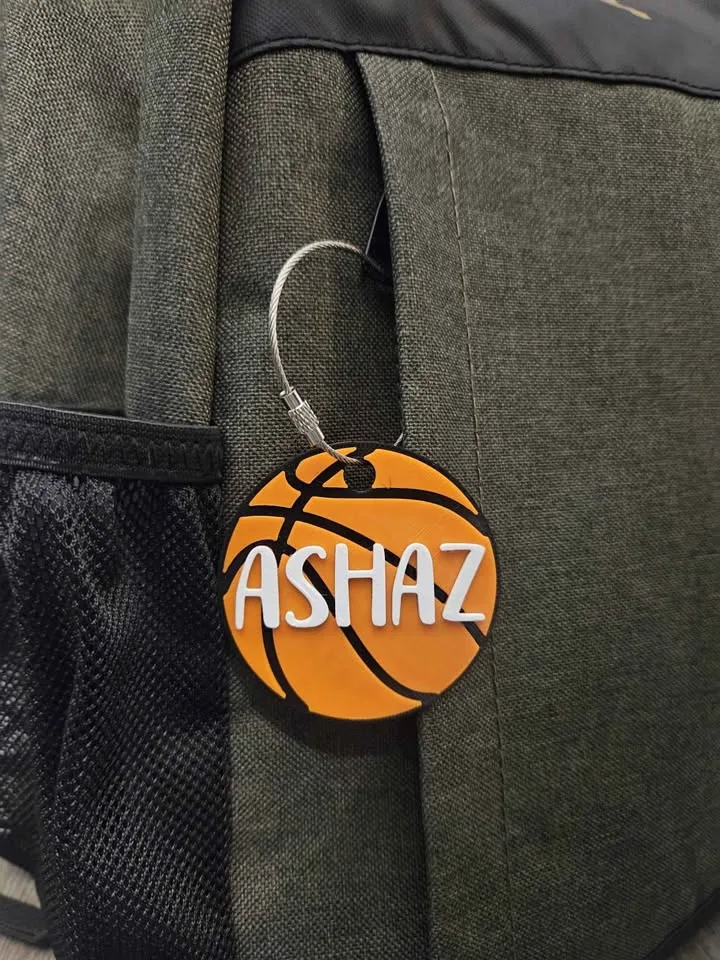 Back to School Keychain Tags, Name Tags for Kids image indicator(2)