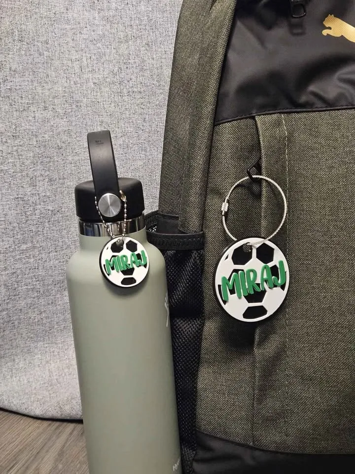 Back to School Keychain Tags, Name Tags for Kids image indicator(3)