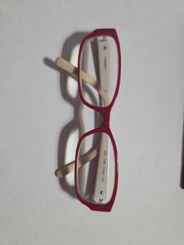 Chanel 3131 c.965 red white eyeglasses thumbnail