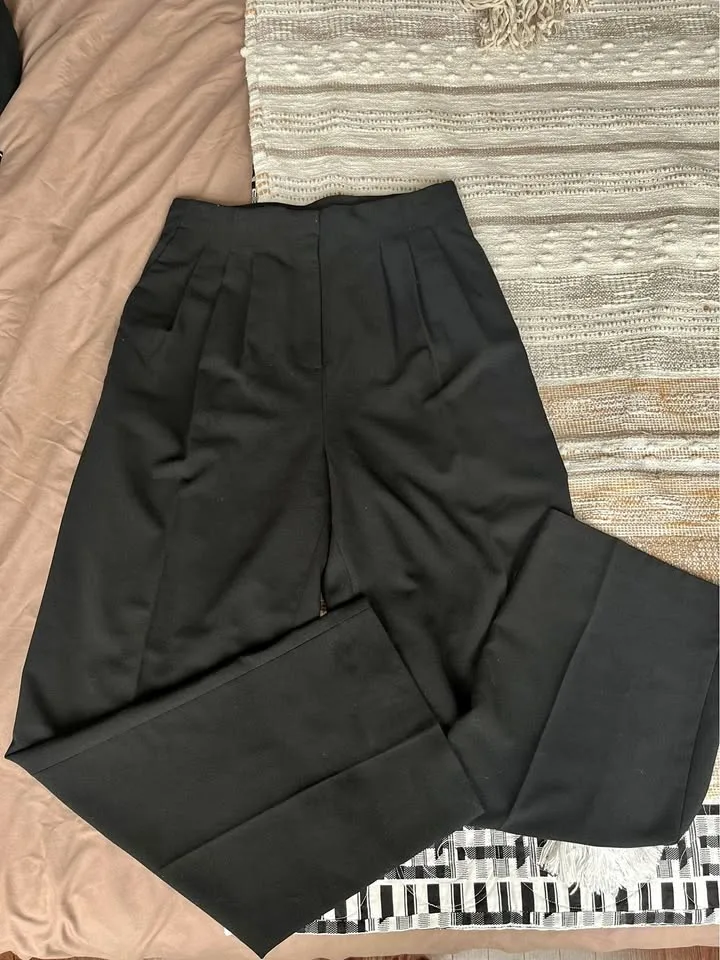 H&M Trouser Dress Pants Size W 8 thumbnail