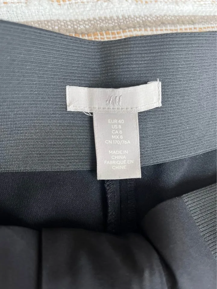 H&M Trouser Dress Pants Size W 8 image indicator(4)