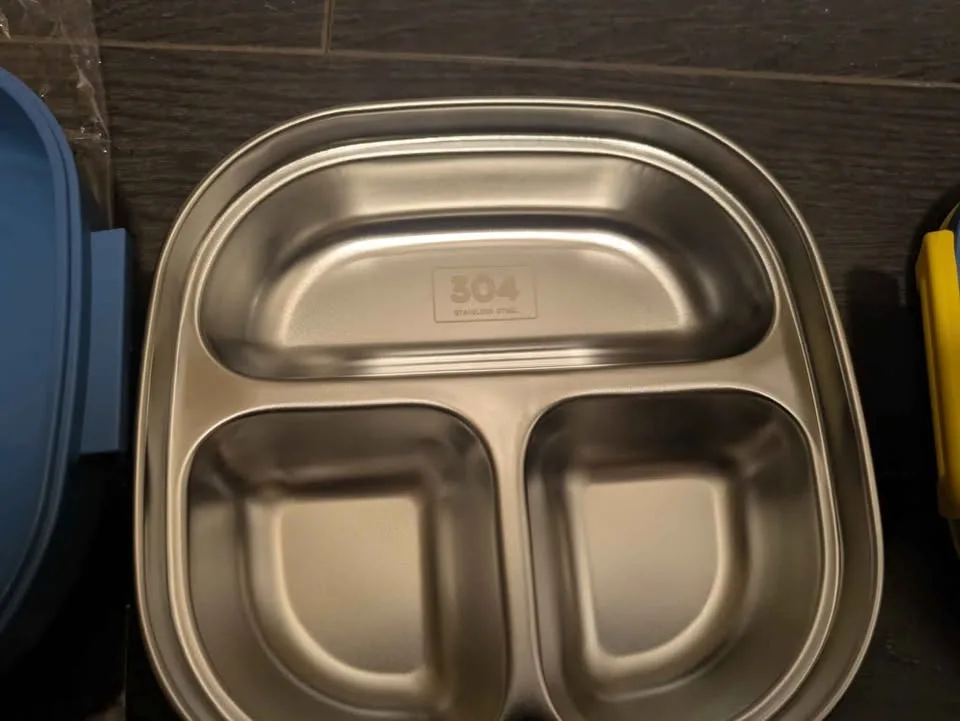 Brand new durable 304 stainless steel portable lunch box image indicator(5)