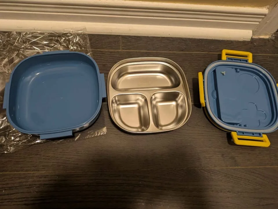 Brand new durable 304 stainless steel portable lunch box image indicator(7)