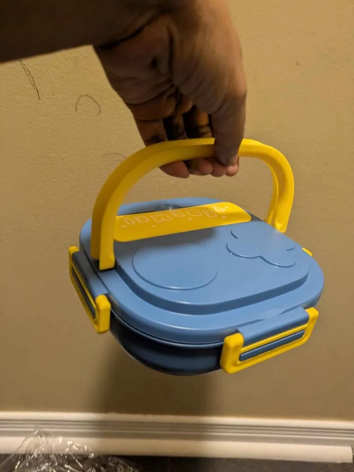 Brand new durable 304 stainless steel portable lunch box image indicator(9)