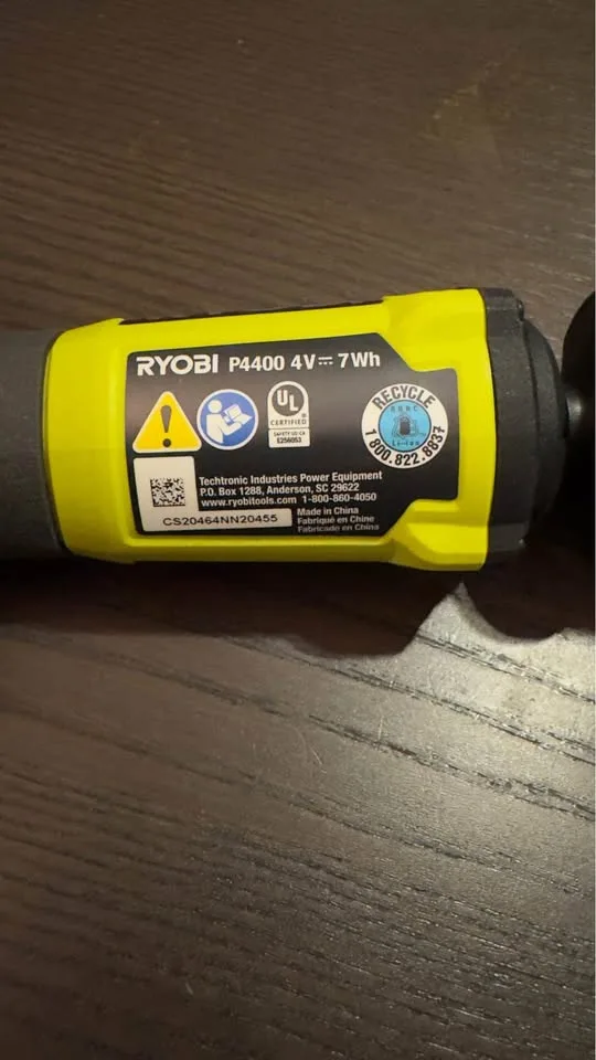 RYOBI 4V Cordless Compact Scrubber image indicator(2)