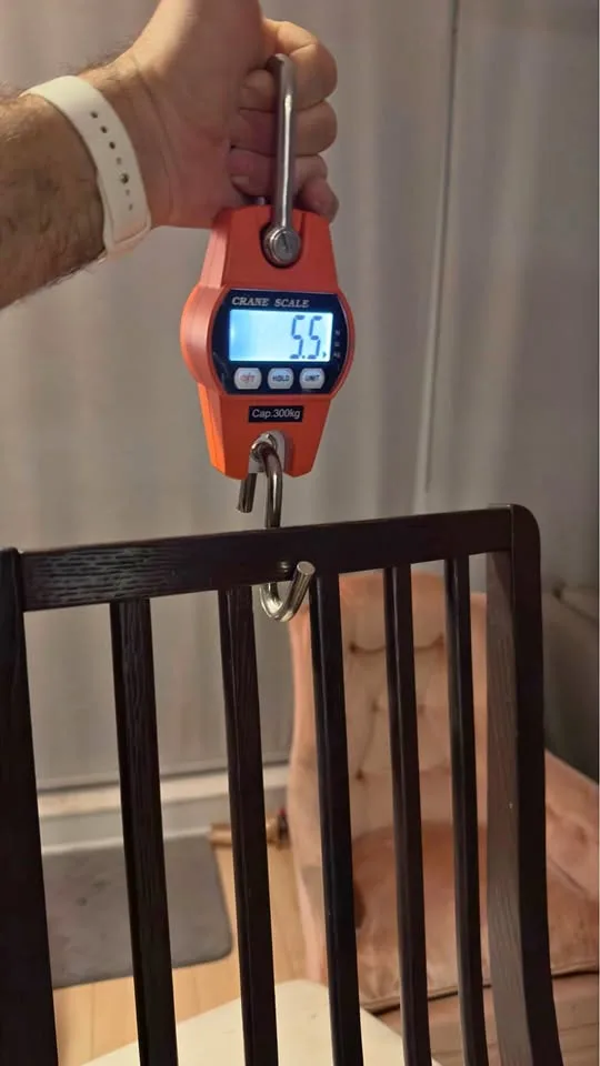 600lb Digital Crane Scale with Hooks thumbnail