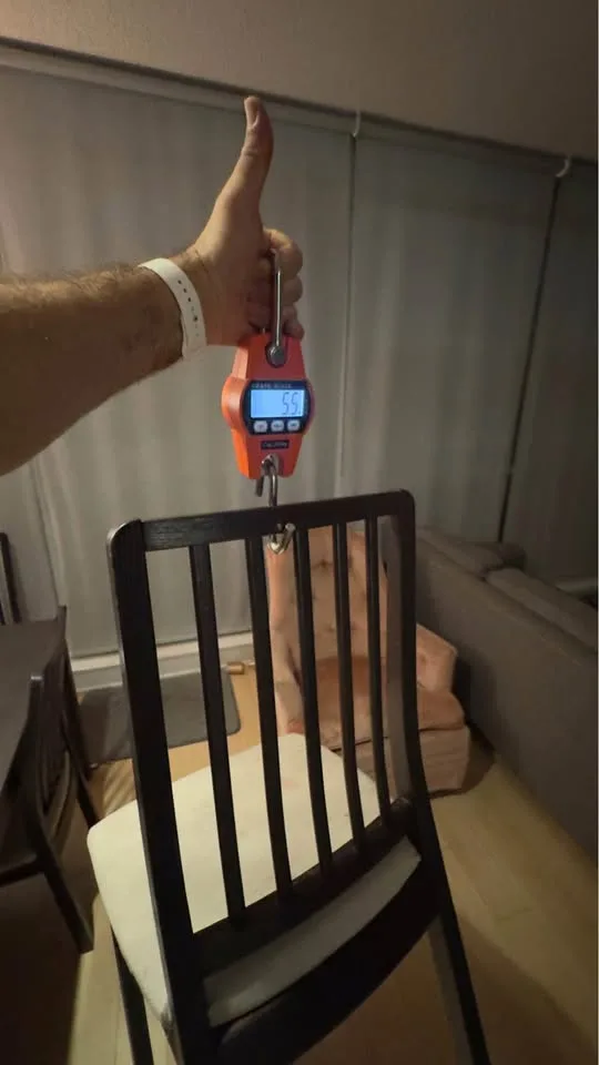 600lb Digital Crane Scale with Hooks image indicator(2)