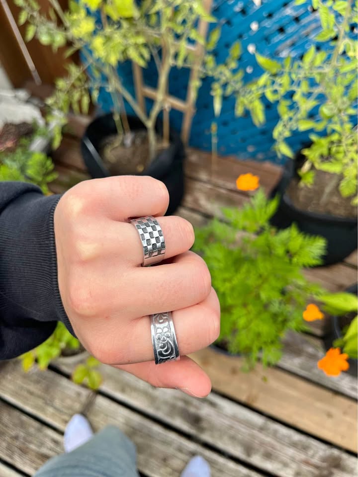 CUSTOM Stainless Steel Spoon Rings