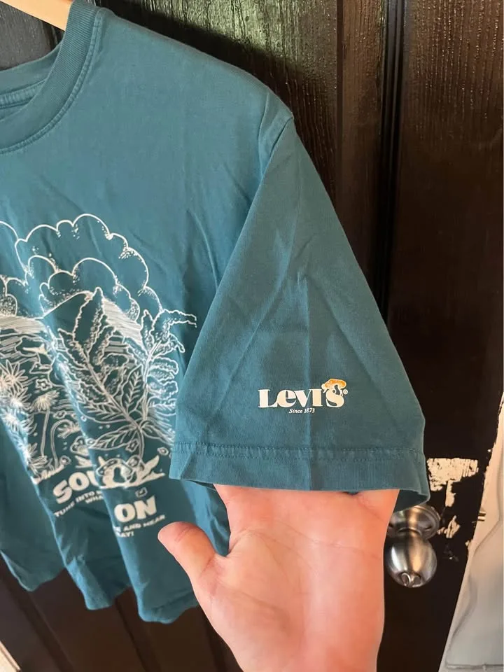 Blue Levi Graphic Tee image indicator(2)