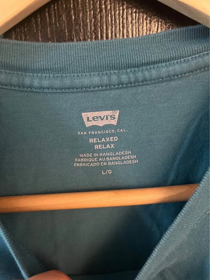Blue Levi Graphic Tee image indicator(3)