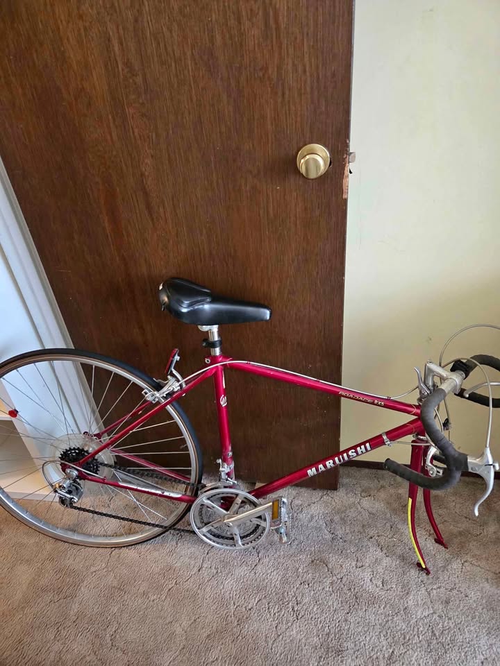 Maruishi Vintage Red Bike
