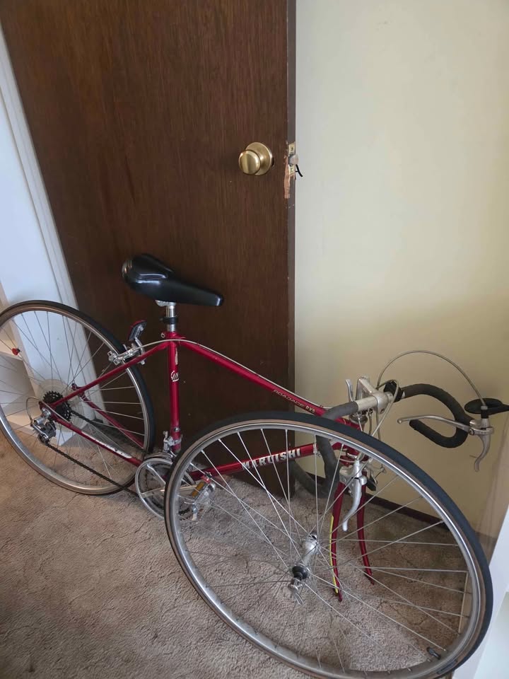 Maruishi Vintage Red Bike - photo 2