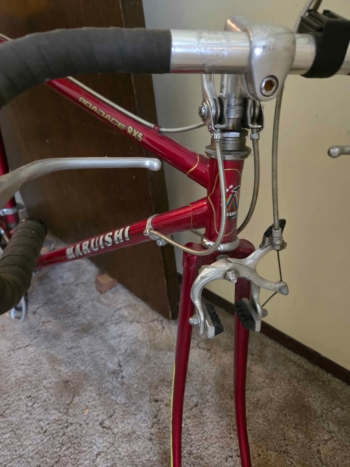 Maruishi Vintage Red Bike - photo 3