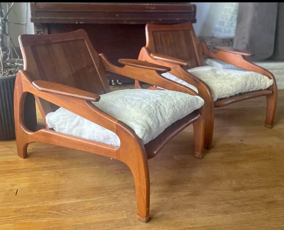 MCM Danish Teak Chairs - photo 3