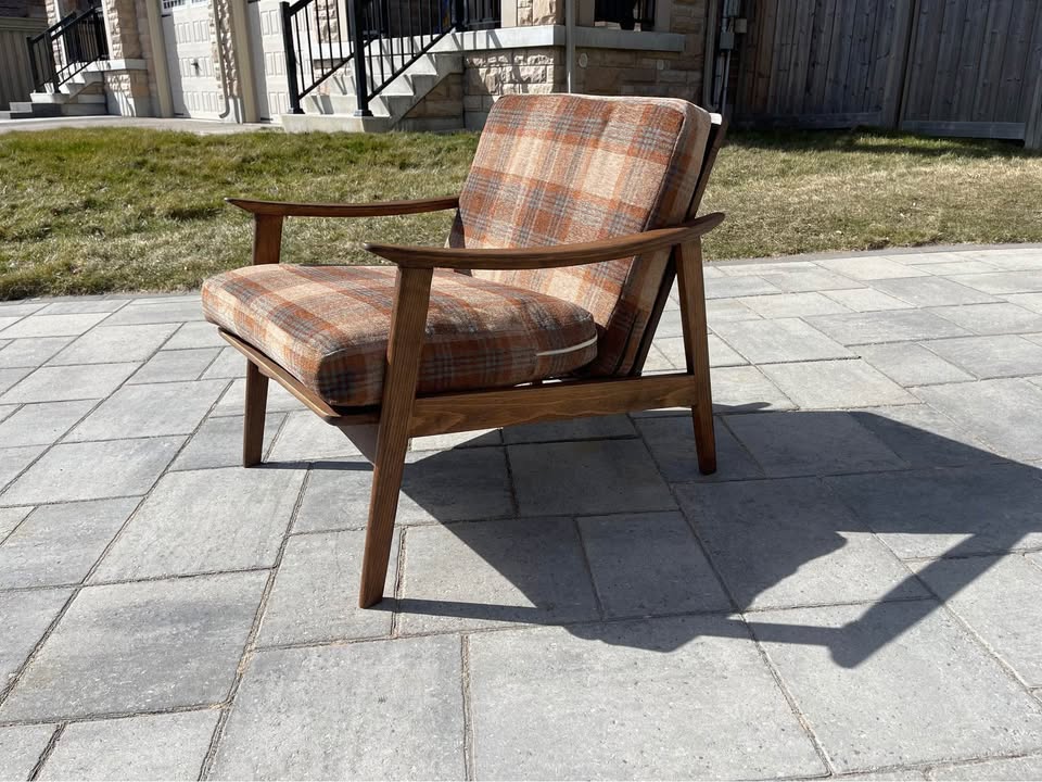Mcm walnut arm chair( 3 Available ) - photo 2