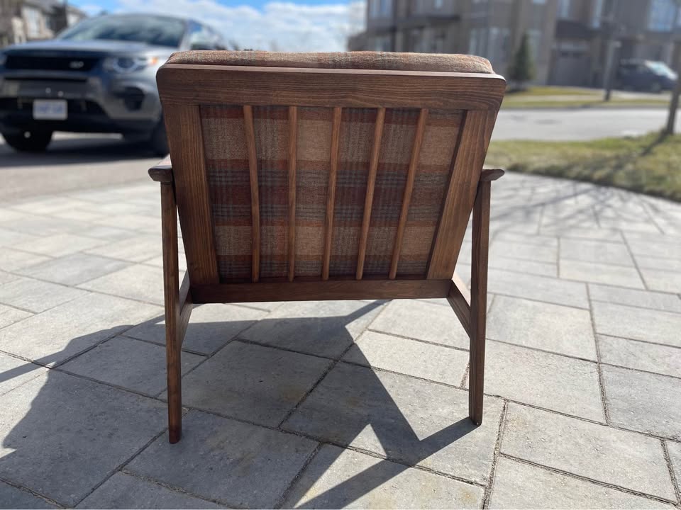 Mcm walnut arm chair( 3 Available ) - photo 5