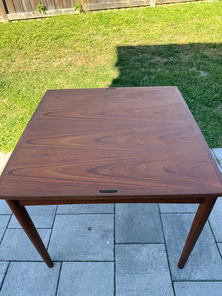 Mcm Danish teak table ( Refinished) image indicator(4)