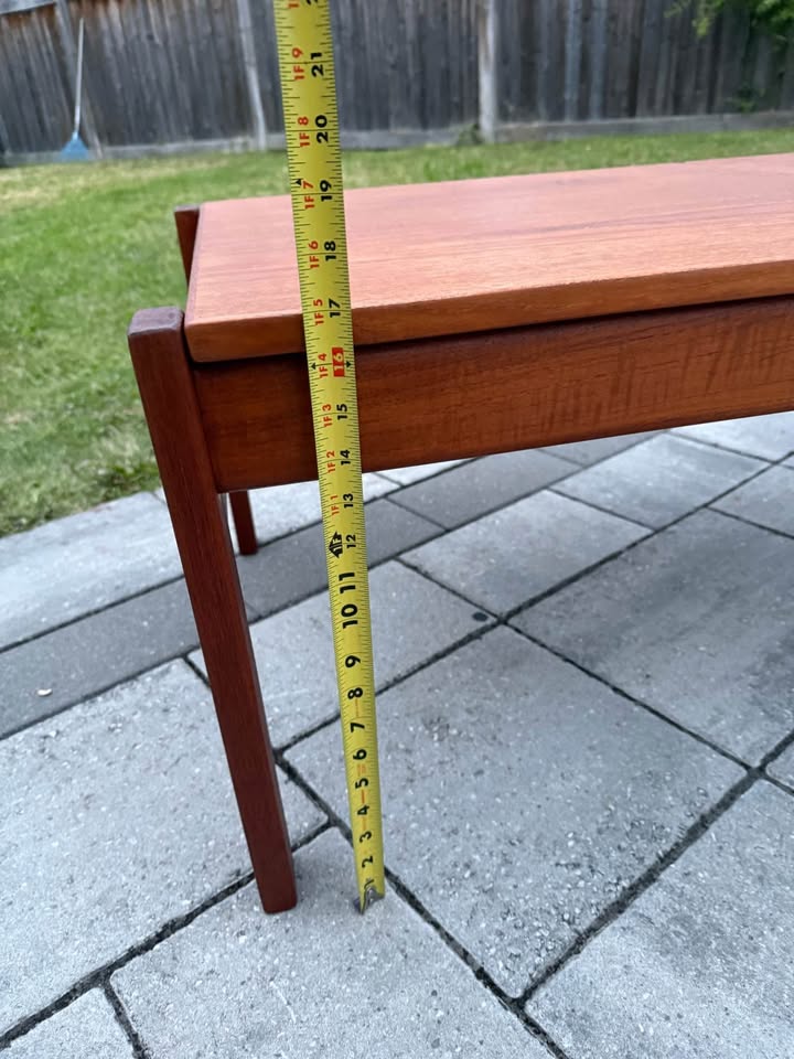 Mcm Danish teak table - photo 5