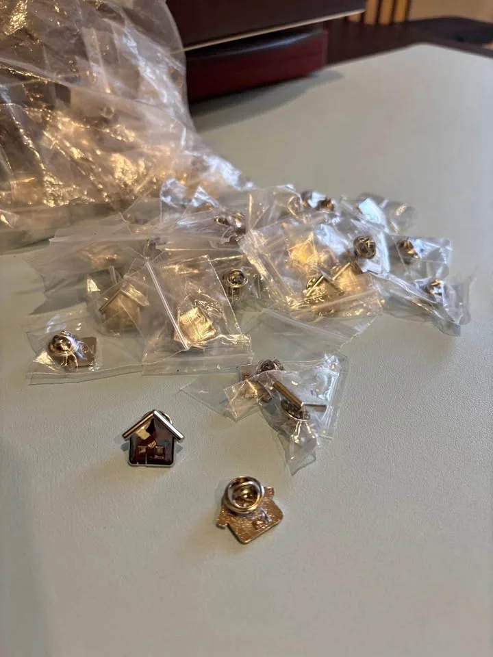 Chrome house pins for sale! thumbnail