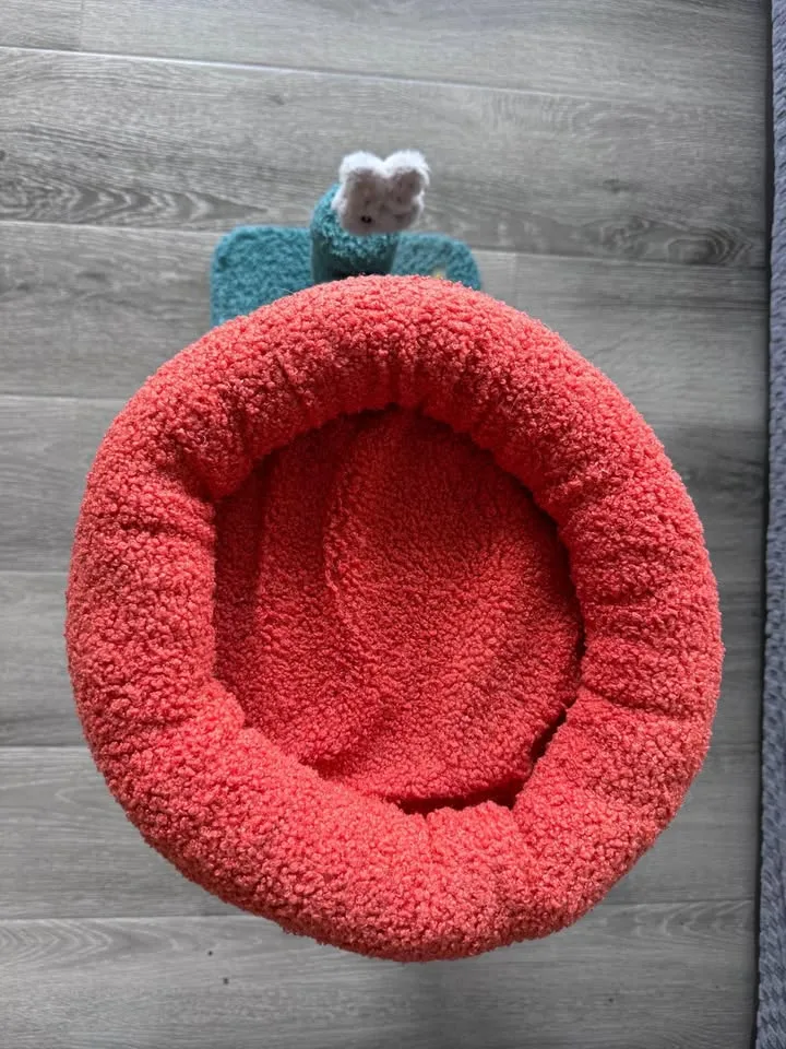 PawHut Cat Tree with Removable Bed Scratching Post image indicator(2)