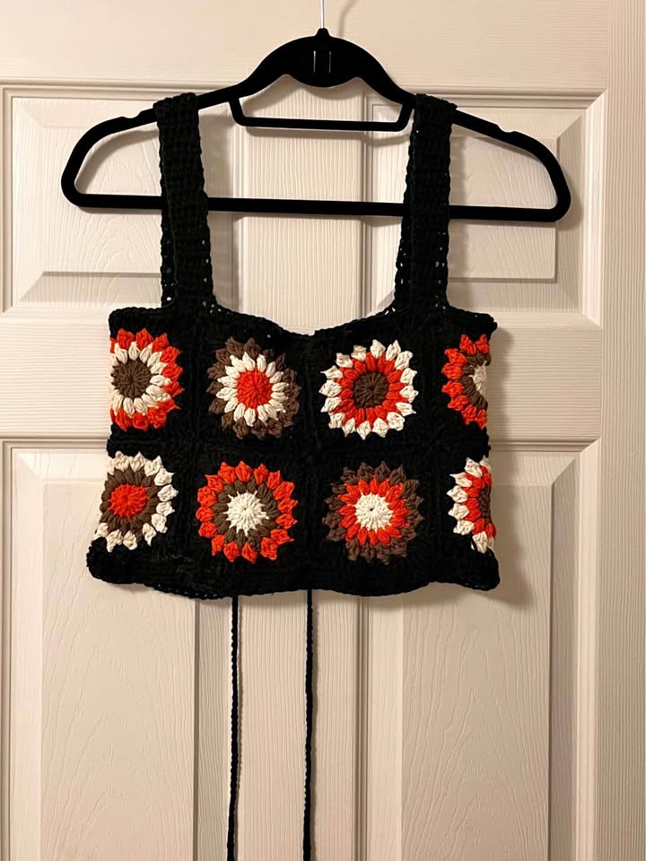 Handmade Crochet Corset Tank Top