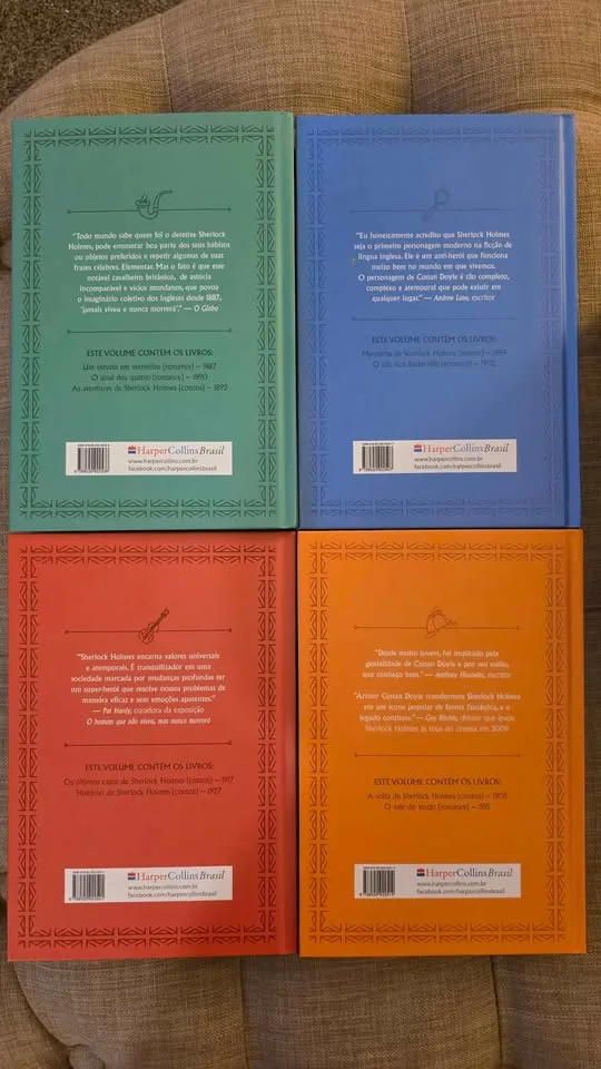 Sherlock Holmes box set (PORTUGUESE) image indicator(4)