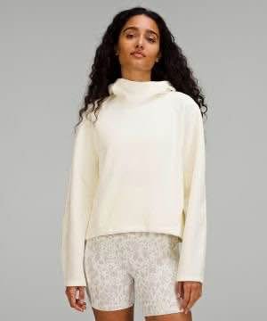 LULULEMON SOFTSTREME FUNNEL-NECK LONG PULLOVER