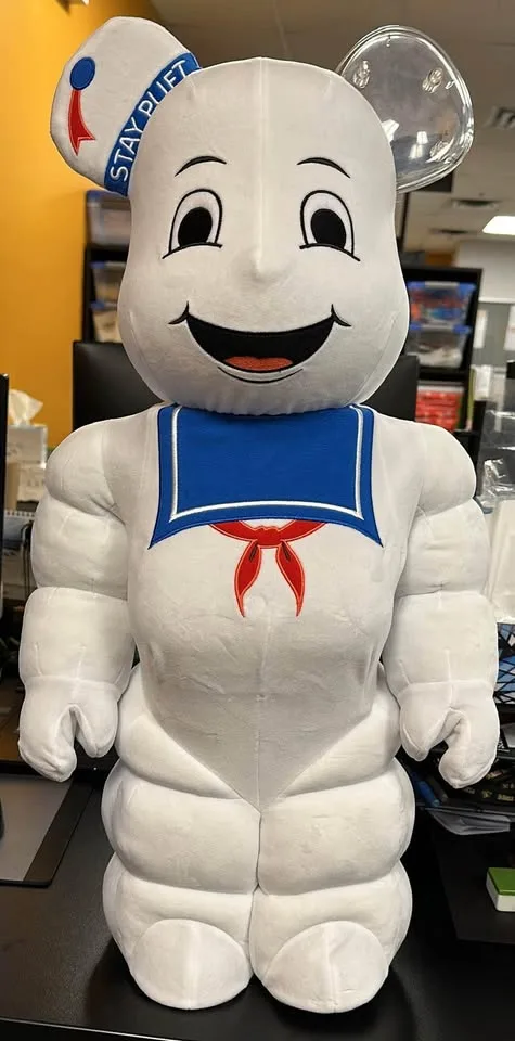 BEARBRICK STAY PUFT MARSHMALLOW MAN COSTUME Ver. 1000％ image indicator(3)