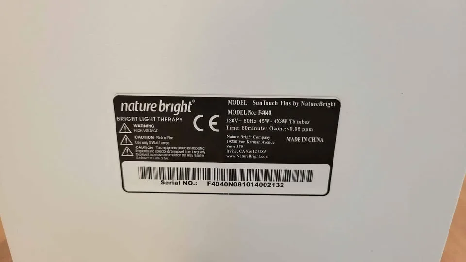 Nature Bright - SunTouch Plus - Bright Light Therapy image indicator(3)