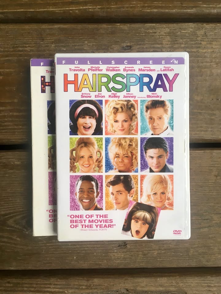 Hairspray Fullscreen DVD - Travolta, Pfeiffer, Efron