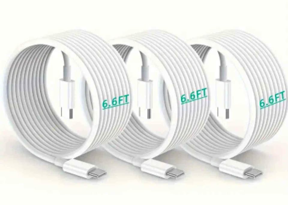 Extra long usb c to usb c fast charging cable 6 feet